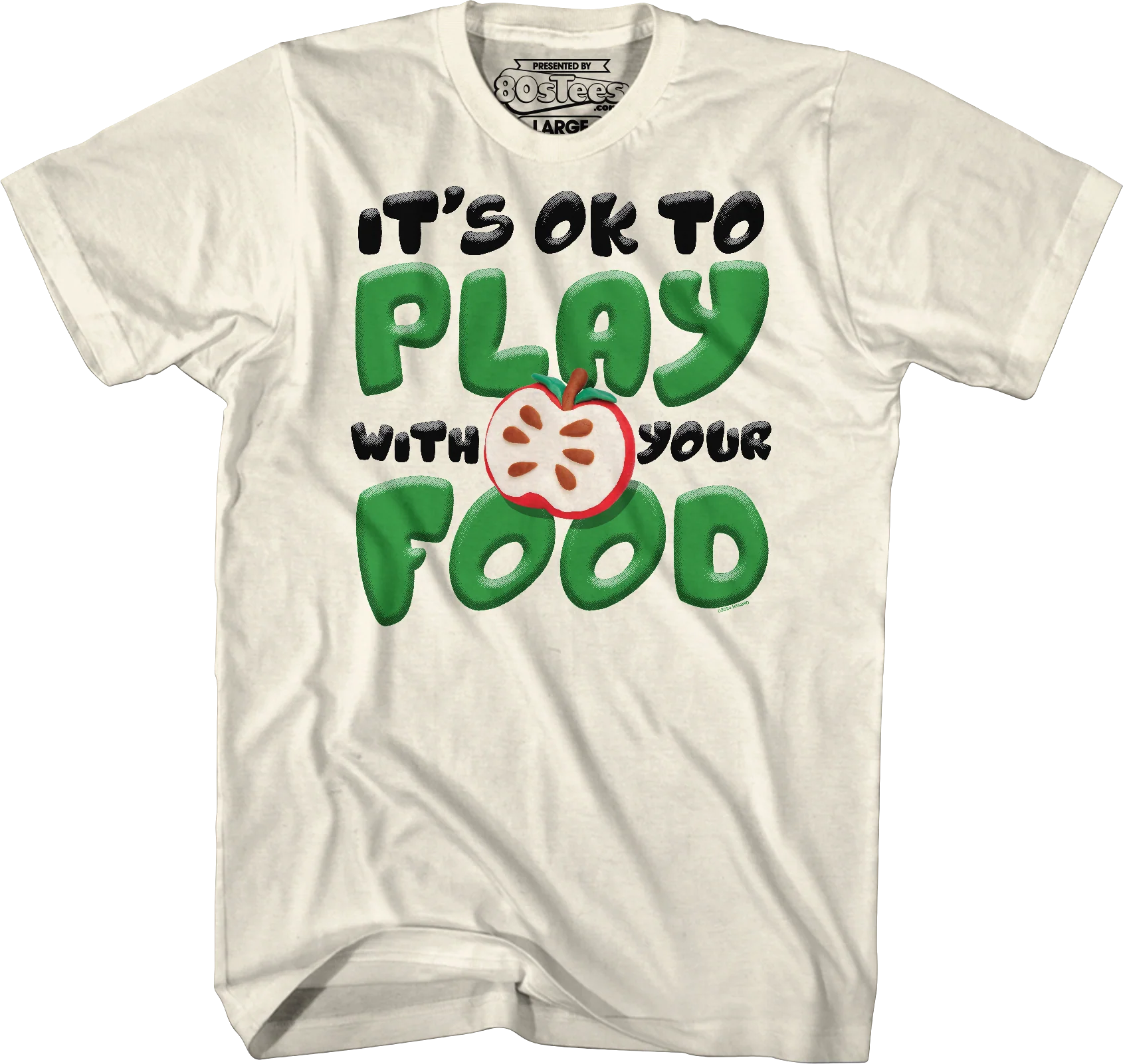 It's OK To Play With Your Food Play-Doh T-Shirt - Image 15