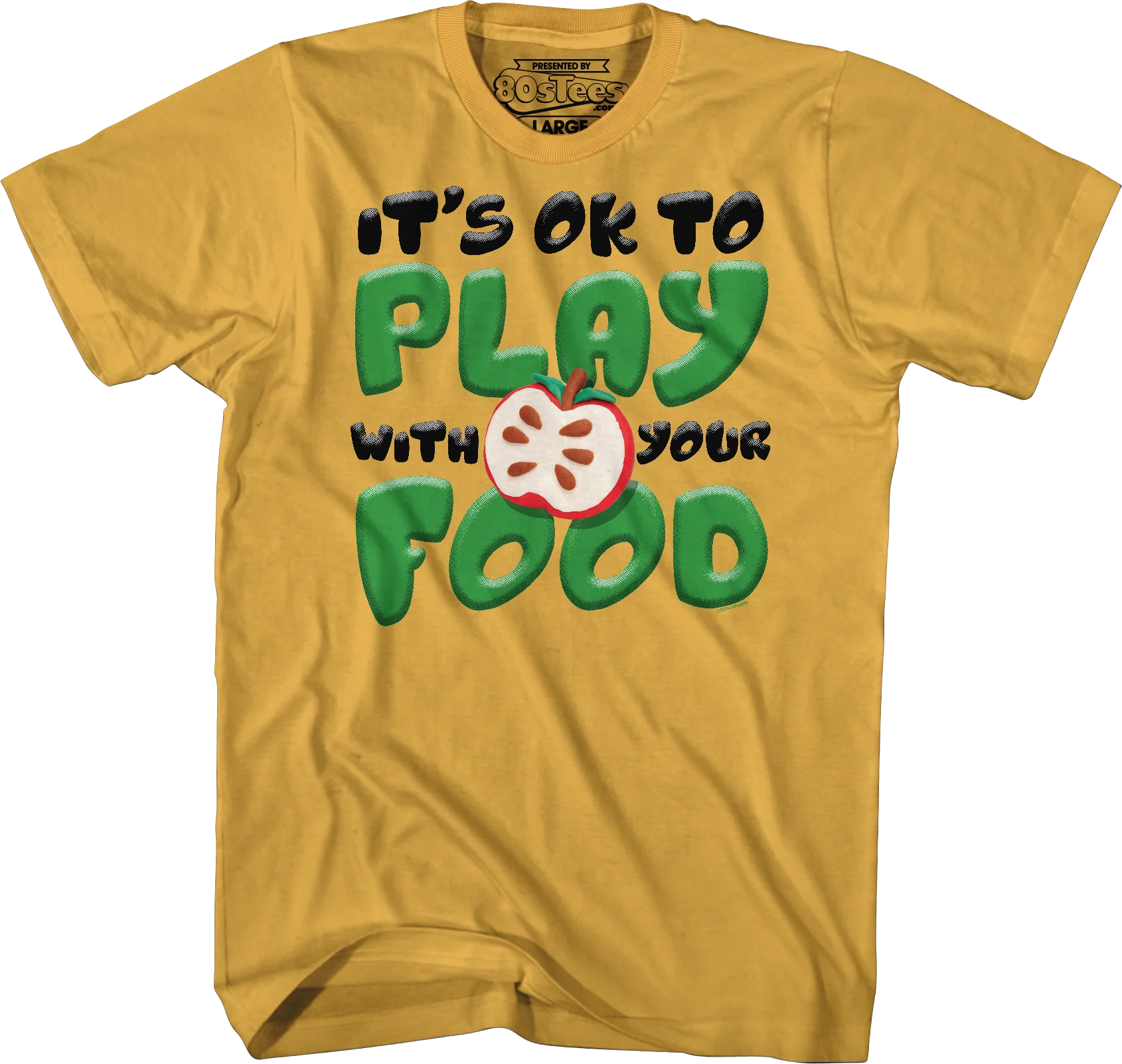 It's OK To Play With Your Food Play-Doh T-Shirt - Image 5