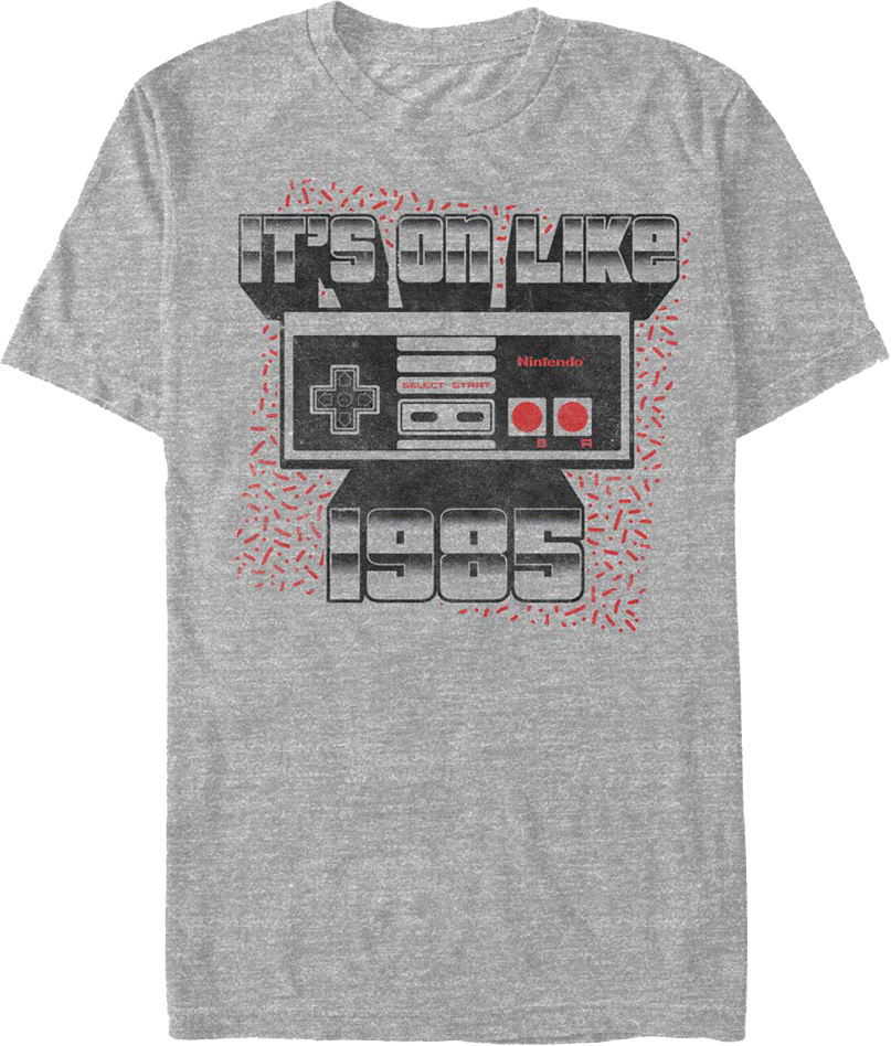 It's On Like 1985 Nintendo T-Shirt