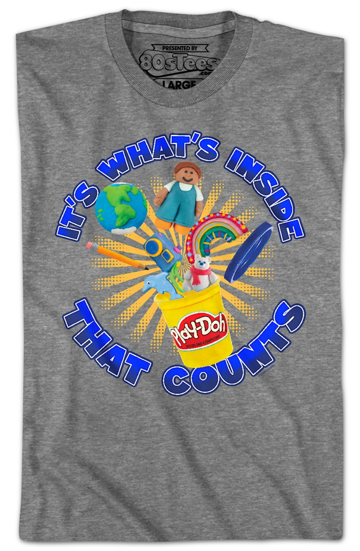 It's What's Inside That Counts Play-Doh T-Shirt - Image 2