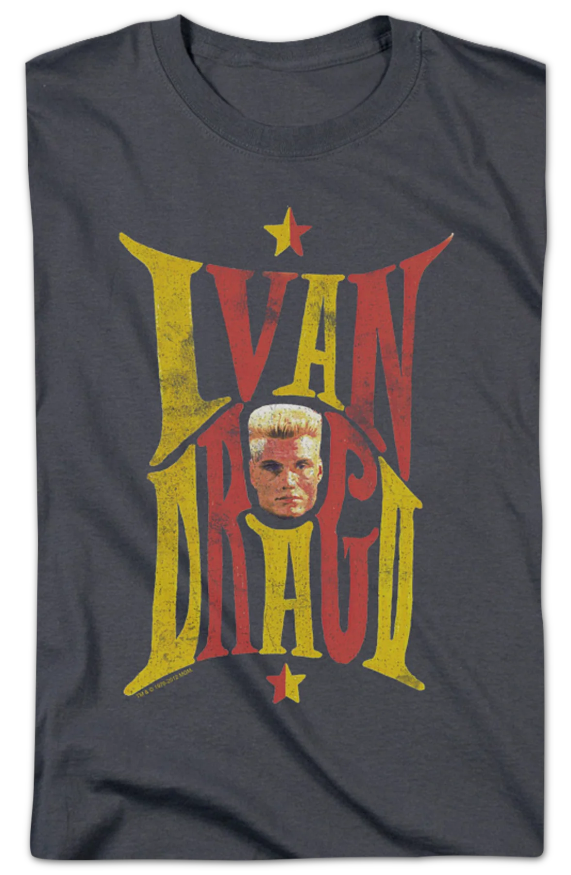 Ivan Drago Name And Face Rocky T-Shirt - Image 2