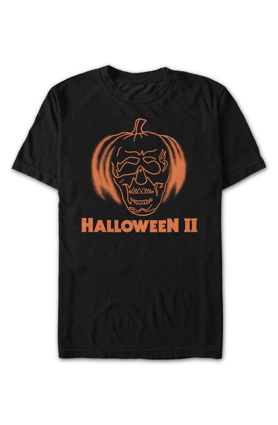 Jack-o'-Lantern Outline Halloween II T-Shirt - Image 2