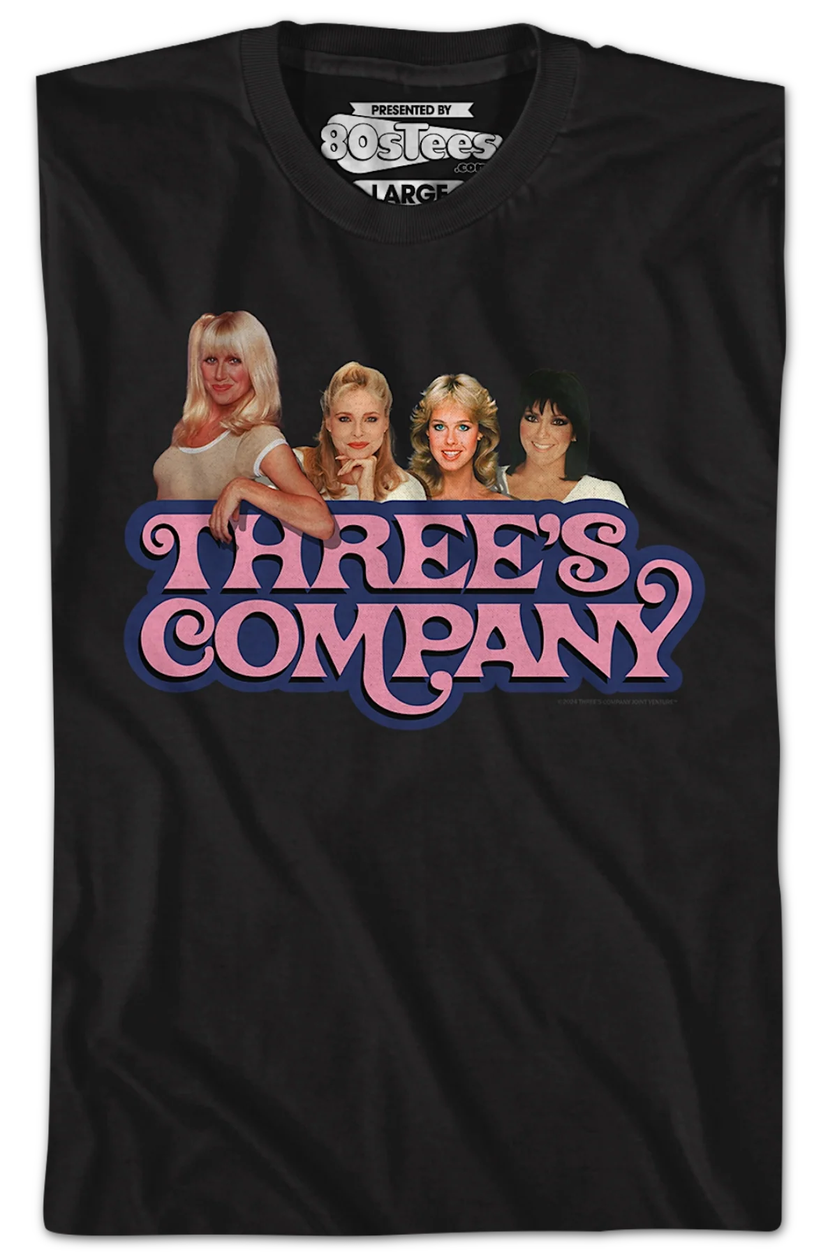 Jack's Roommates Three's Company T-Shirt - Image 2