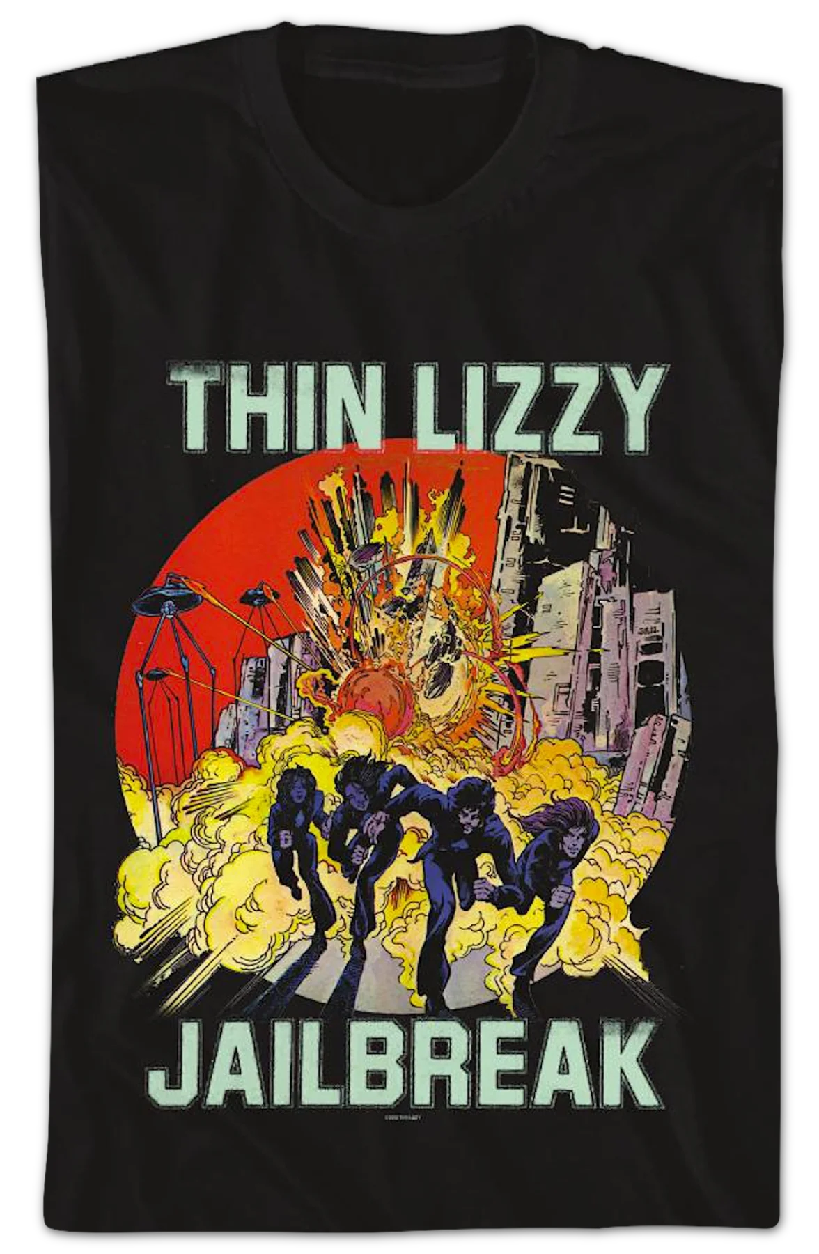 Jailbreak Thin Lizzy T-Shirt - Image 2