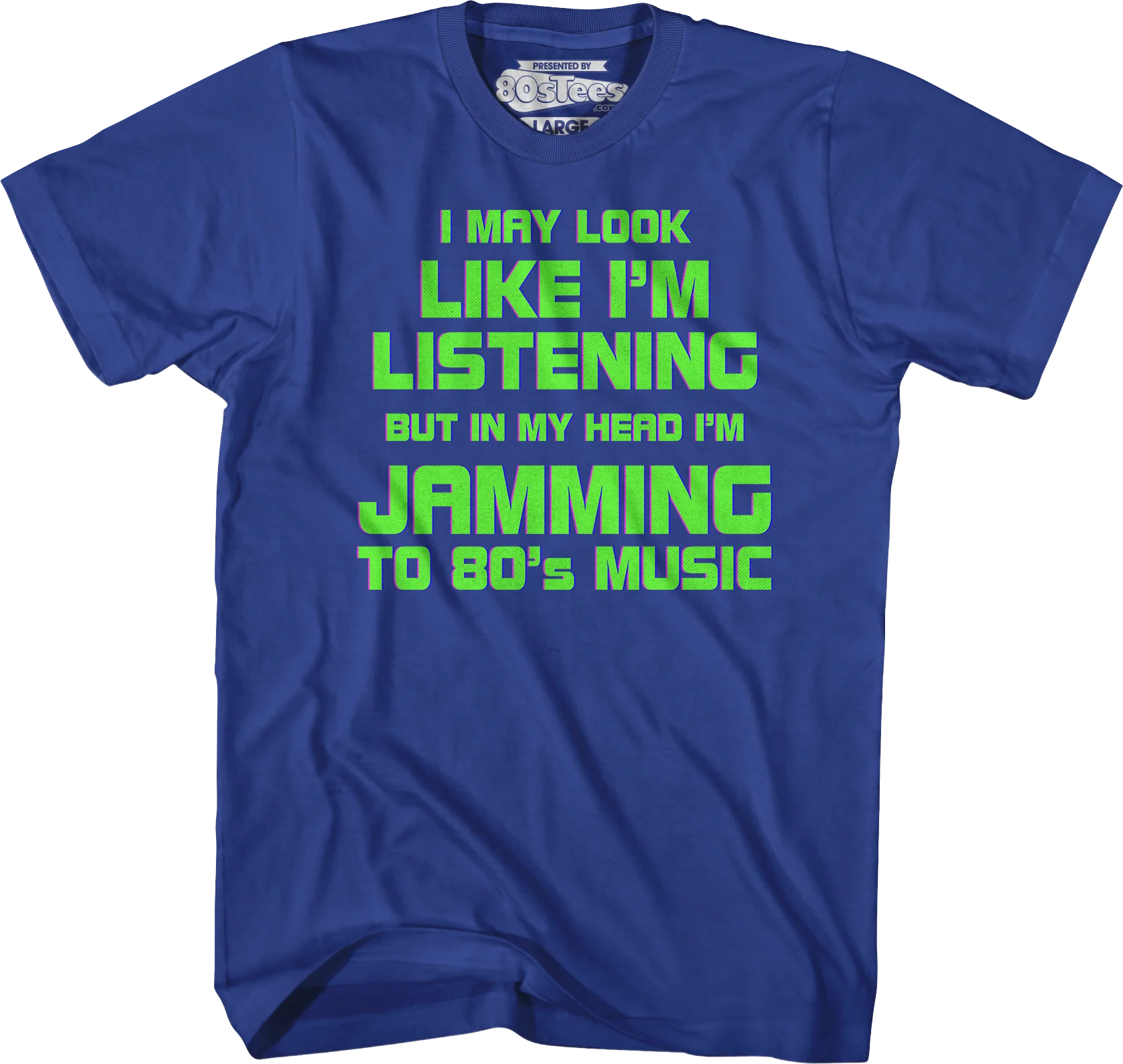 Jamming To 80's Music T-Shirt - Image 3