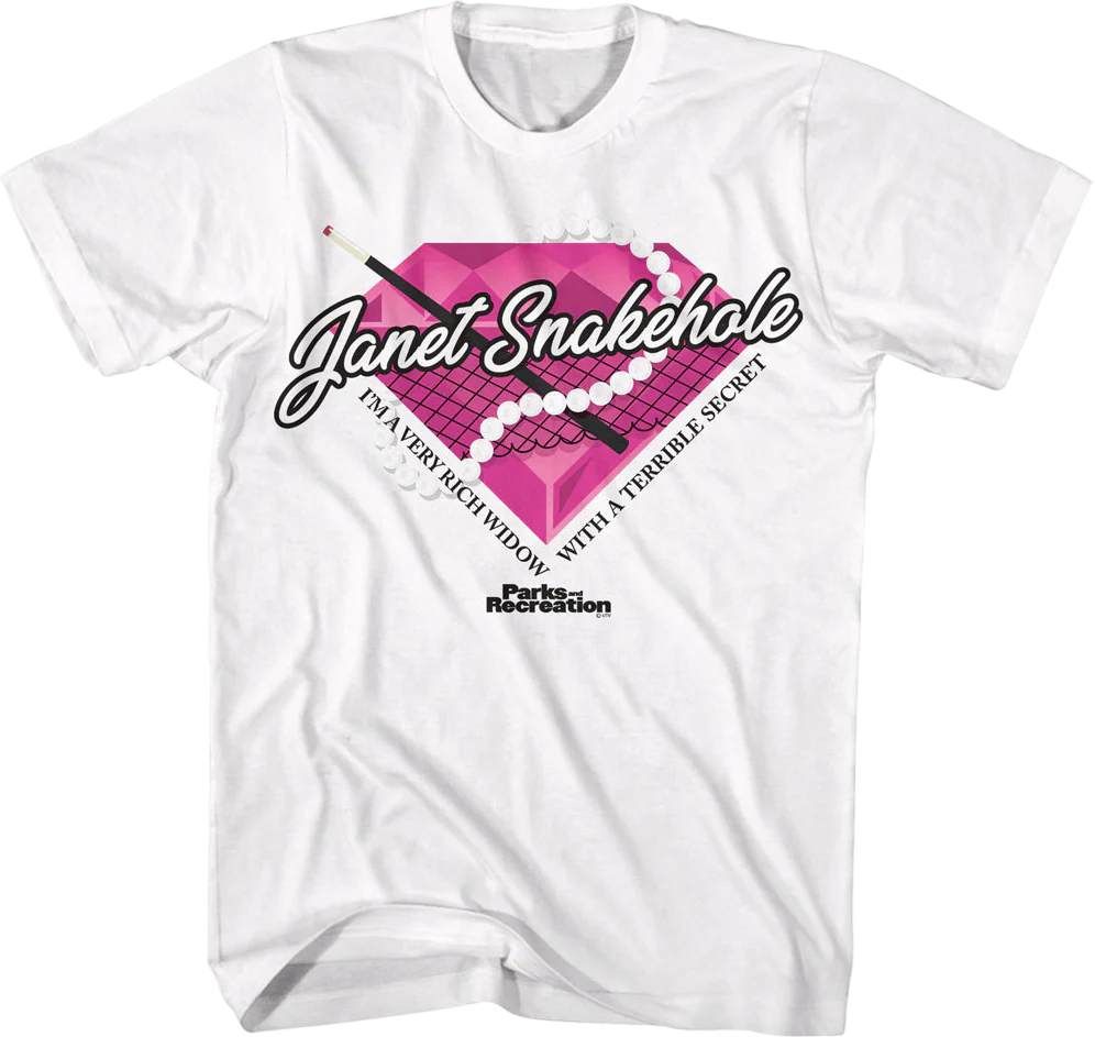 Janet Snakehole Parks And Recreation T-Shirt