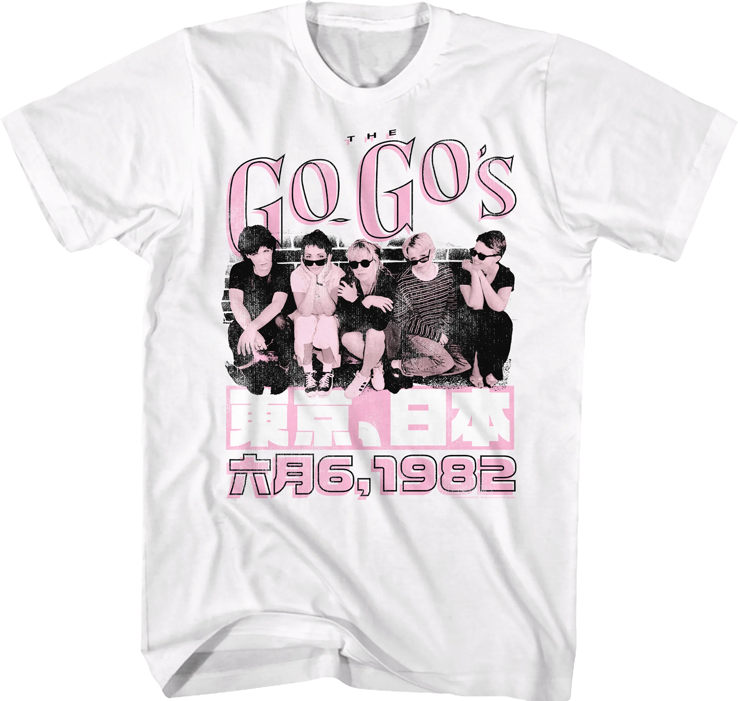 Japan 1982 Go-Go's T-Shirt