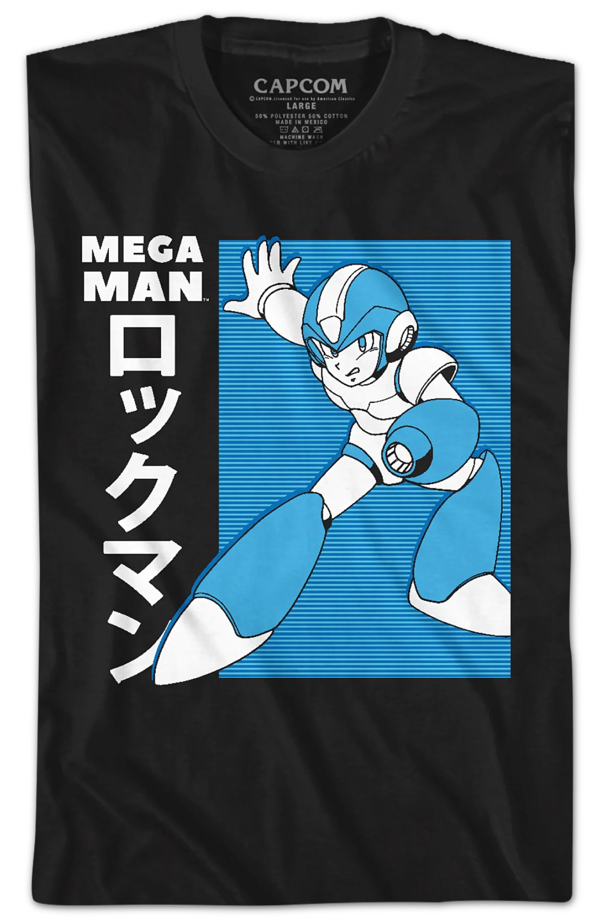 Japanese Mega Man T-Shirt - Image 2