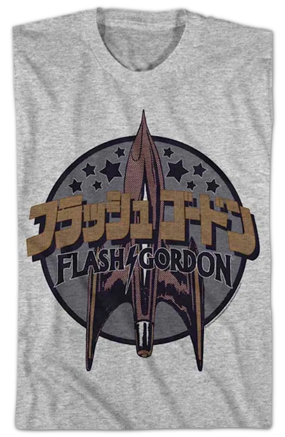 Japanese Text Flash Gordon T-Shirt - Image 2