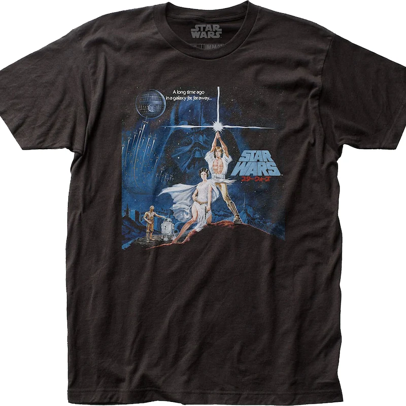 Japanese Vinyl Album Star Wars T-Shirt