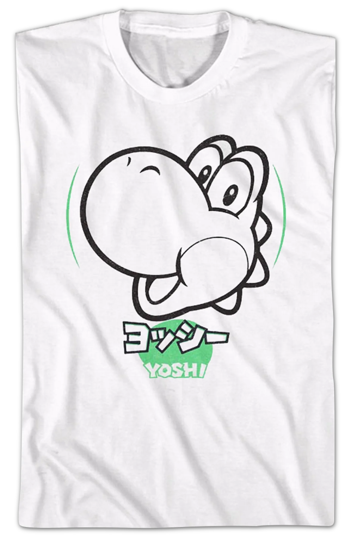 Japanese Yoshi Super Mario Bros. Nintendo T-Shirt - Image 2