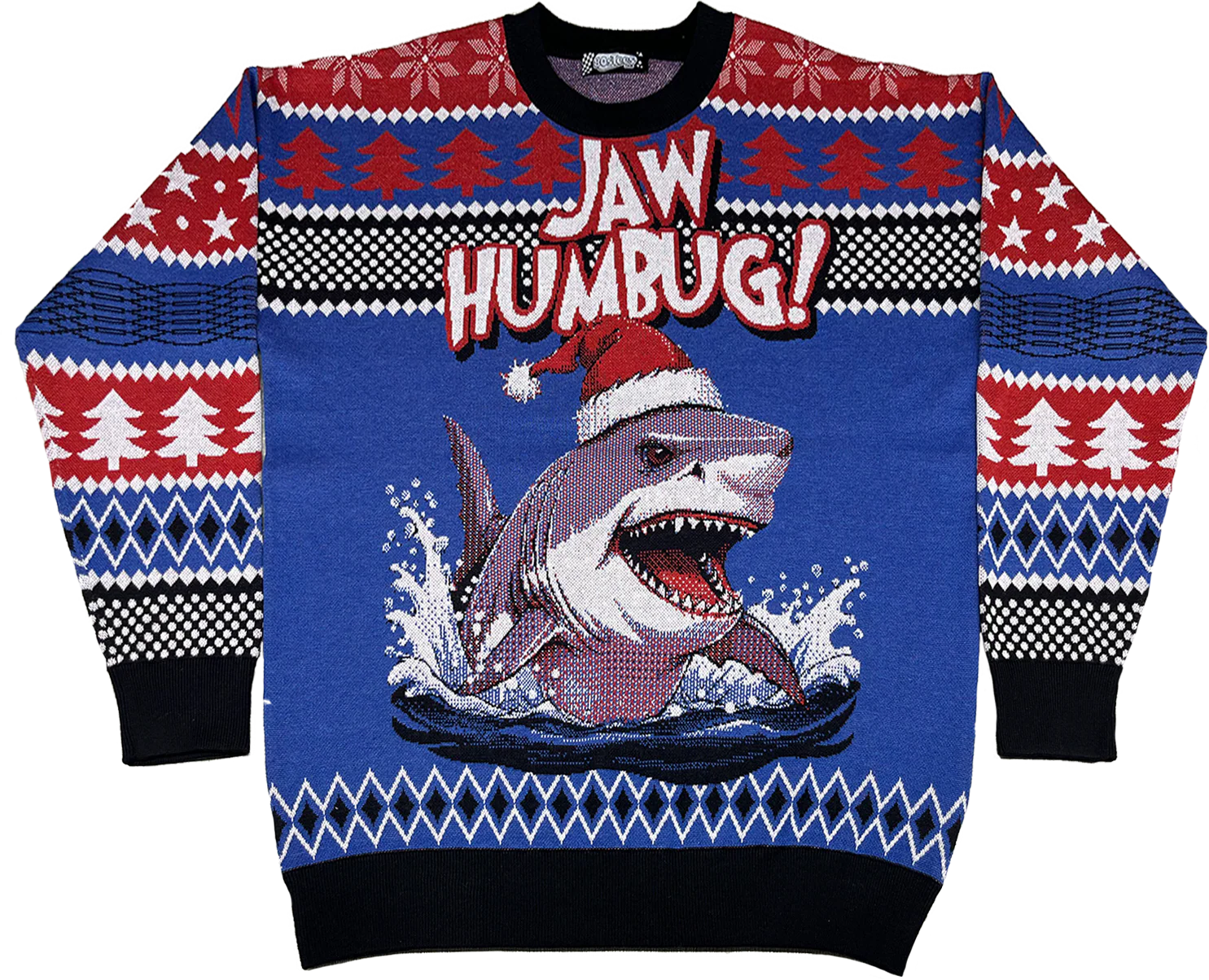 Jaw Humbug Knitted Christmas Sweater