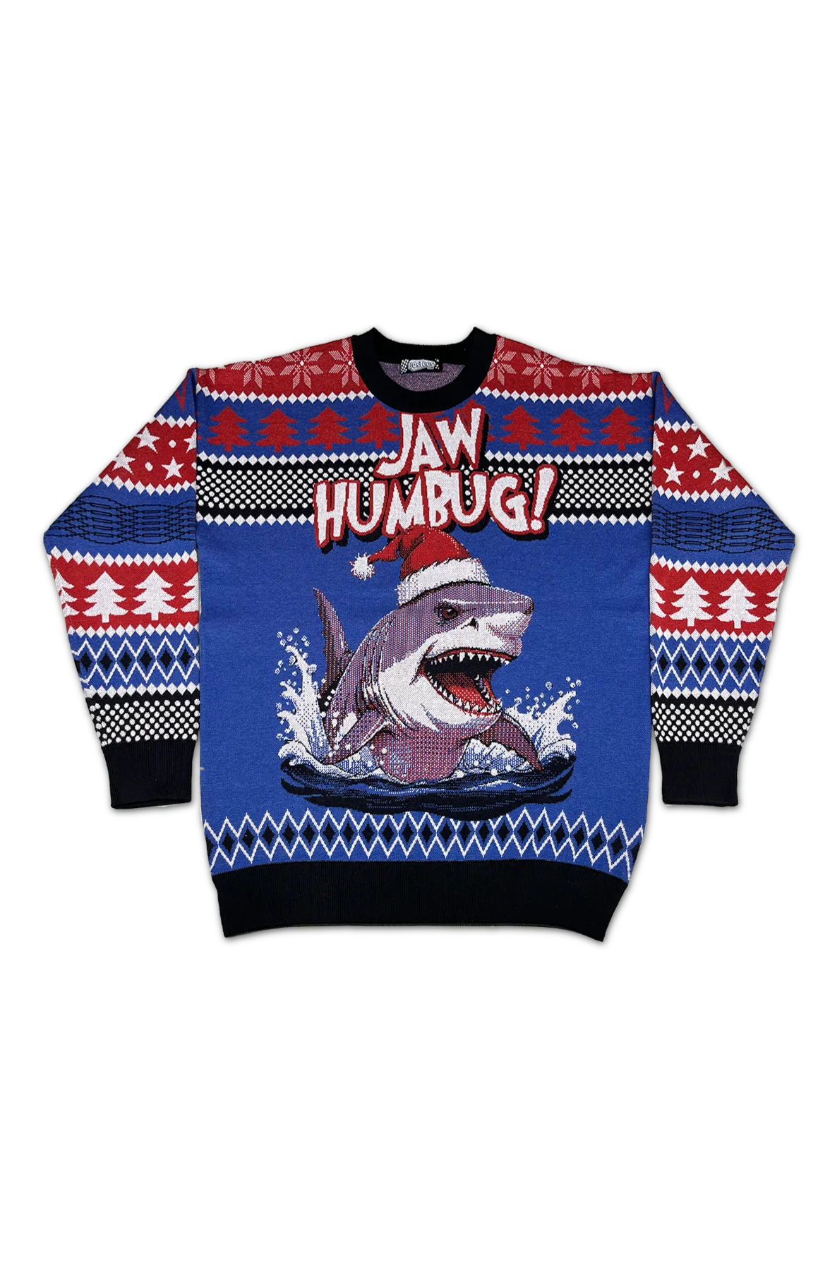 Jaw Humbug Knitted Christmas Sweater - Image 2