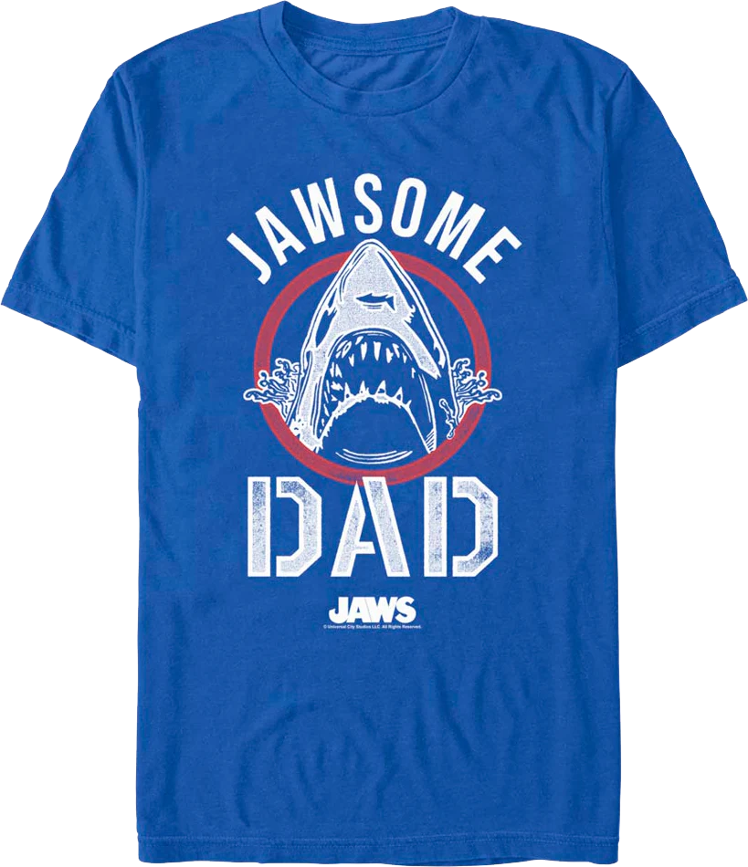 Jawsome Dad Jaws T-Shirt