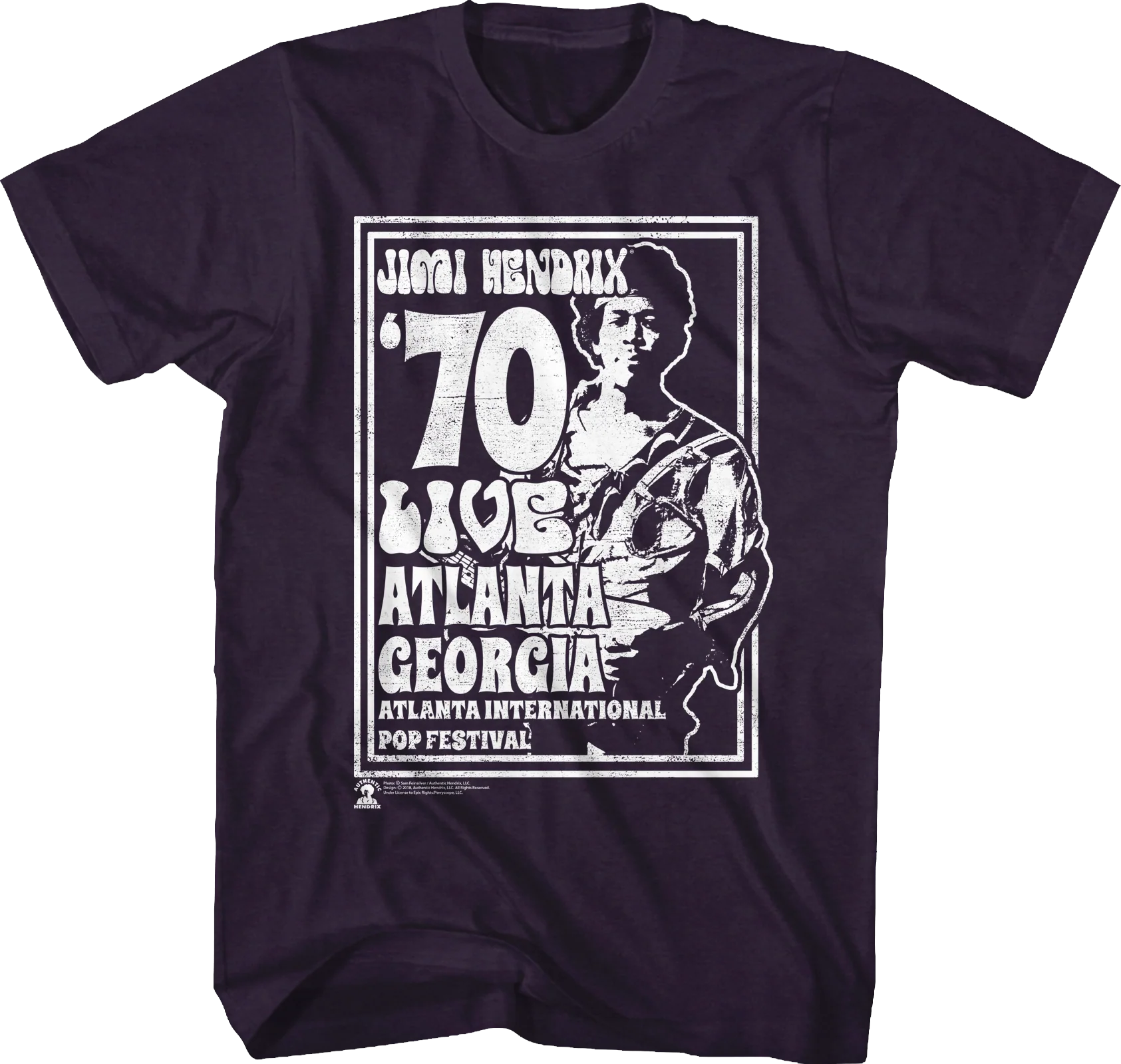 Jimi Hendrix Live T-Shirt