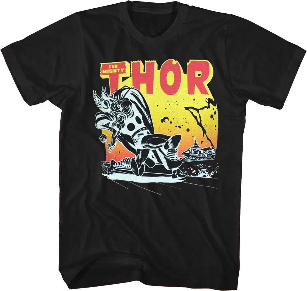 John Buscema Mighty Thor Marvel Comics T-Shirt