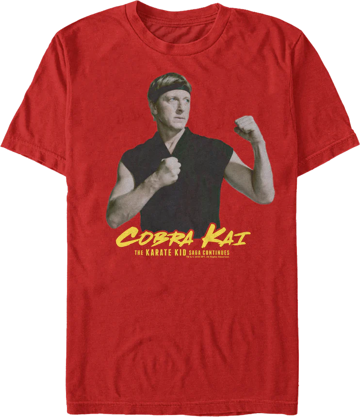 Johnny Cobra Kai Karate Kid T-Shirt