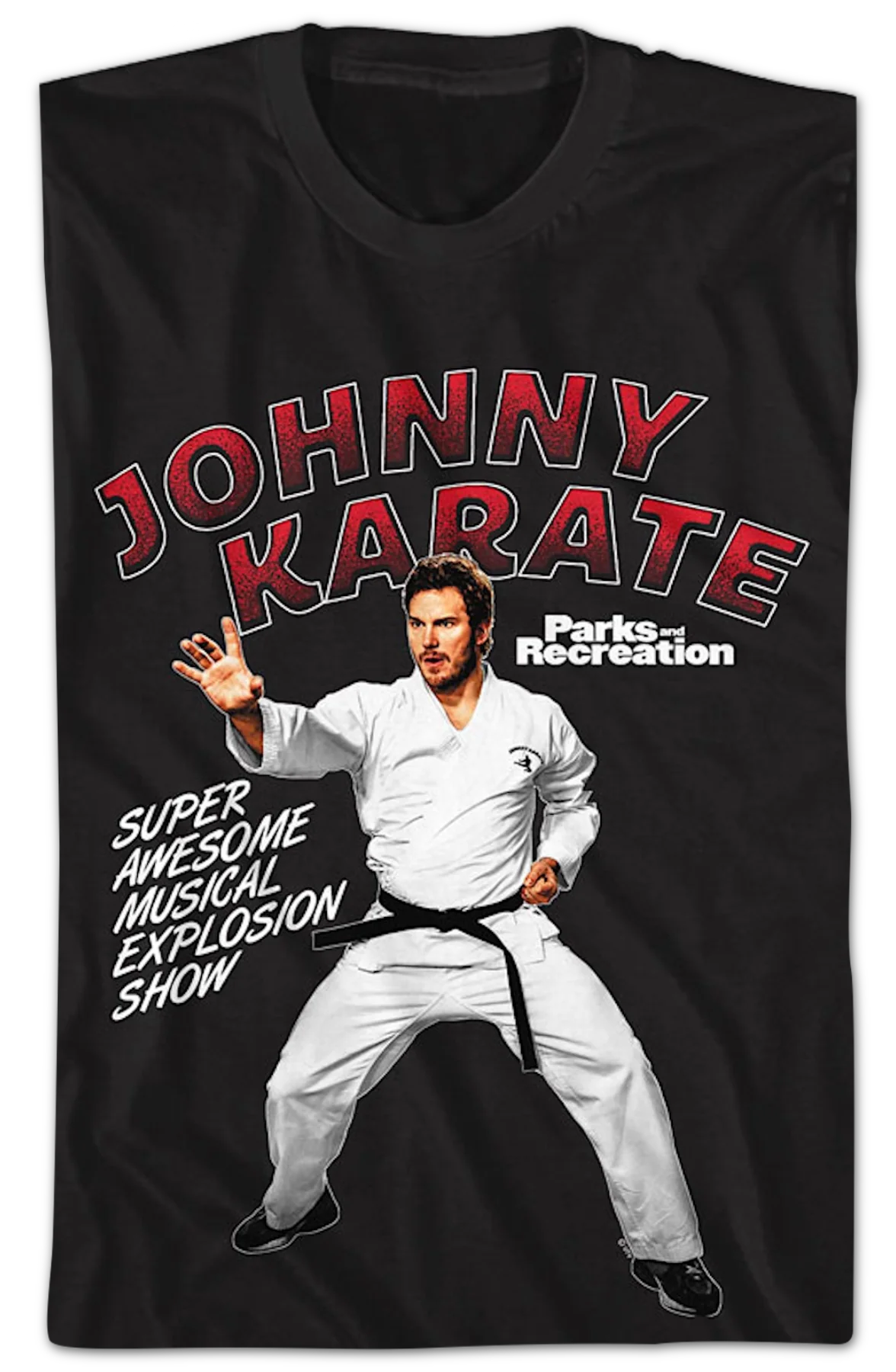 Johnny Karate Parks and Recreation T-Shirt - Image 2