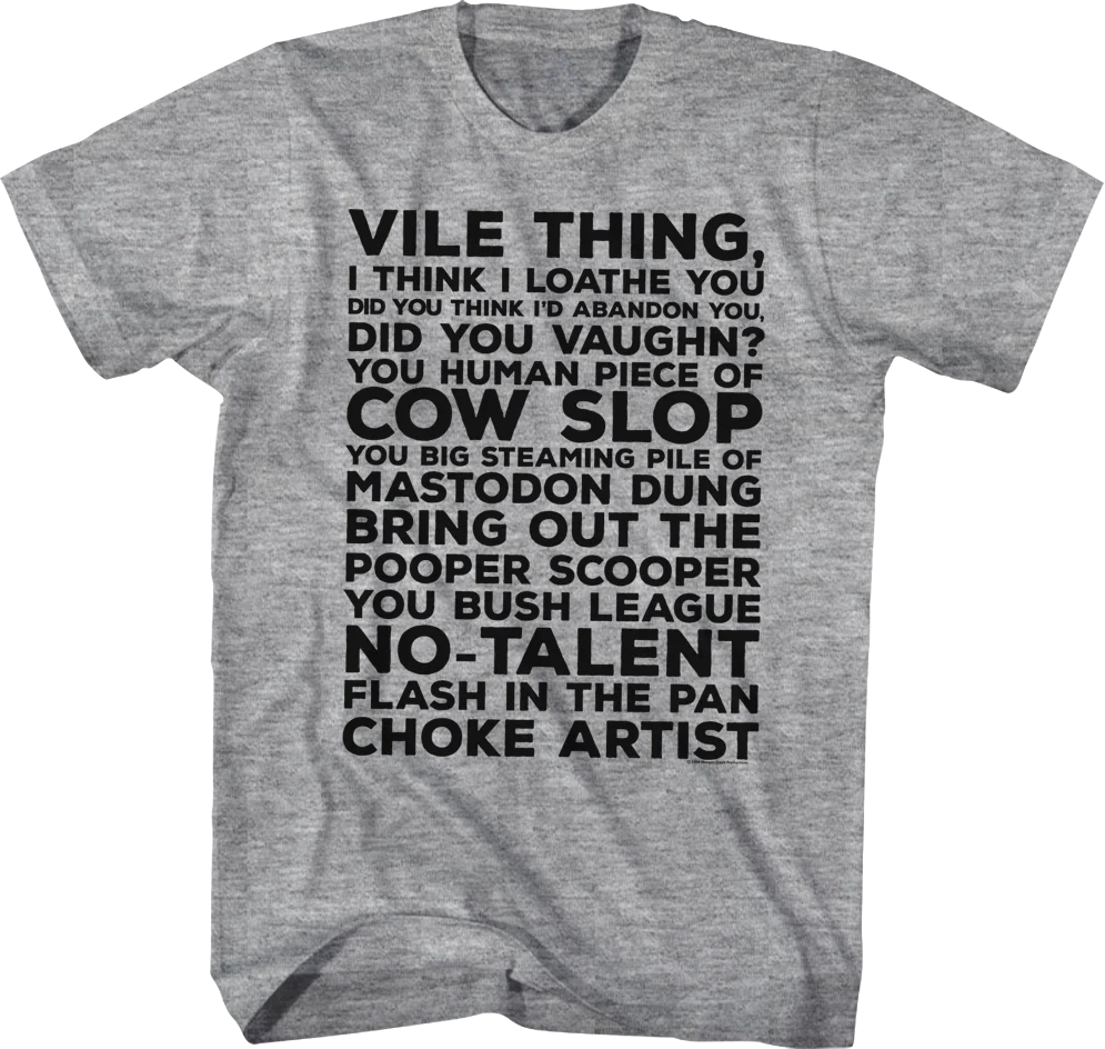 Johnny Taunts Major League T-Shirt