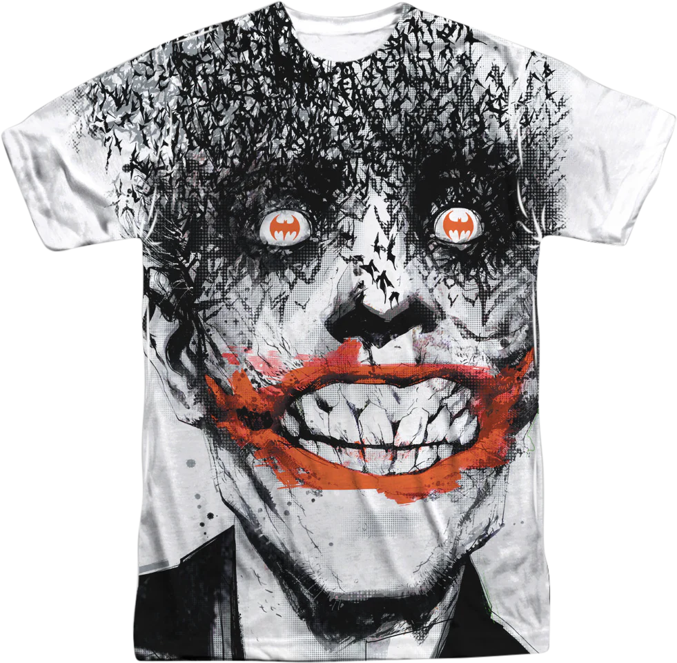 Joker Big Print DC Comics T-Shirt