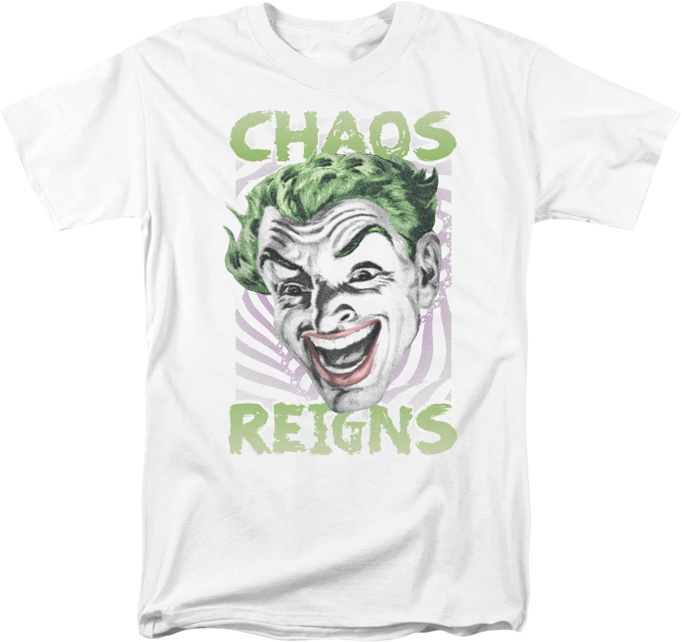 Joker Chaos Reigns DC Comics T-Shirt