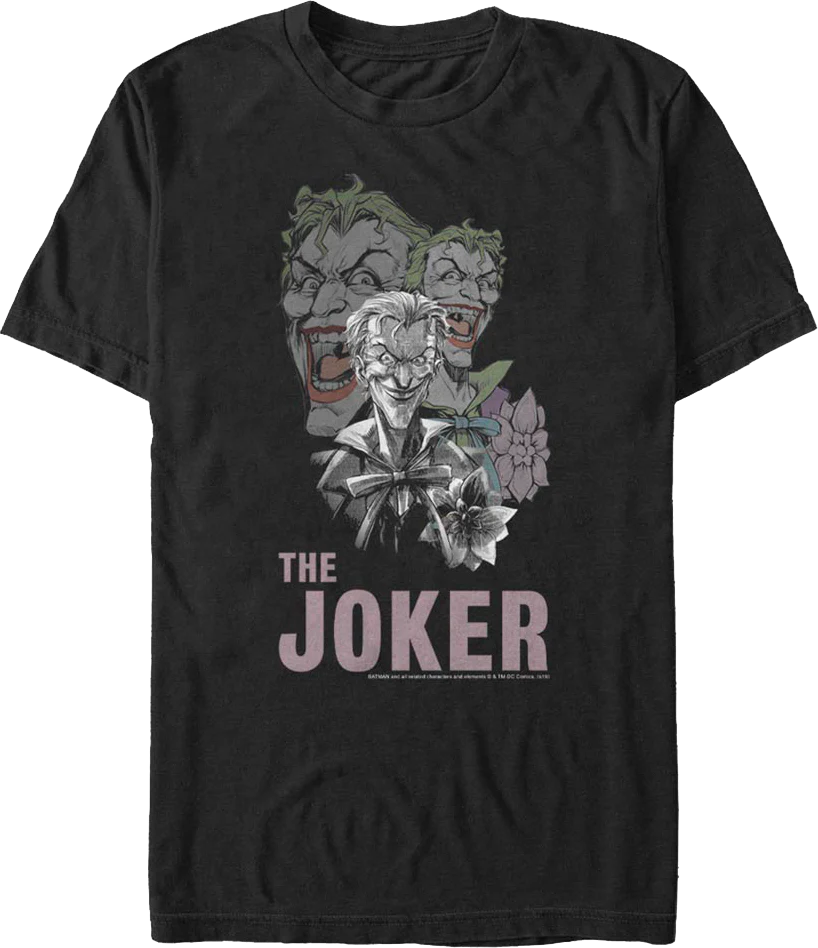Joker Collage DC Comics T-Shirt