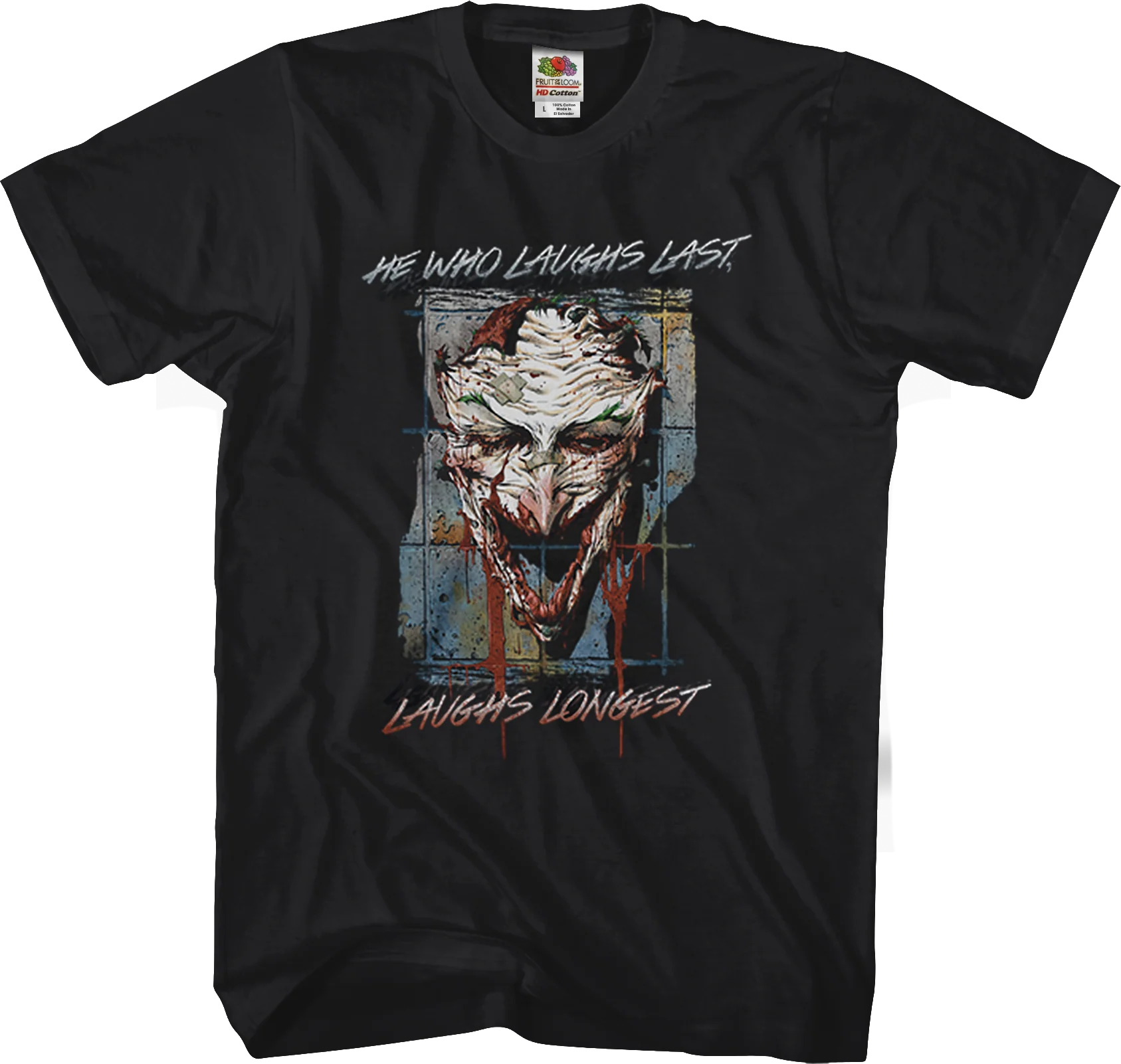 Joker He Who Laughs Last Batman T-Shirt