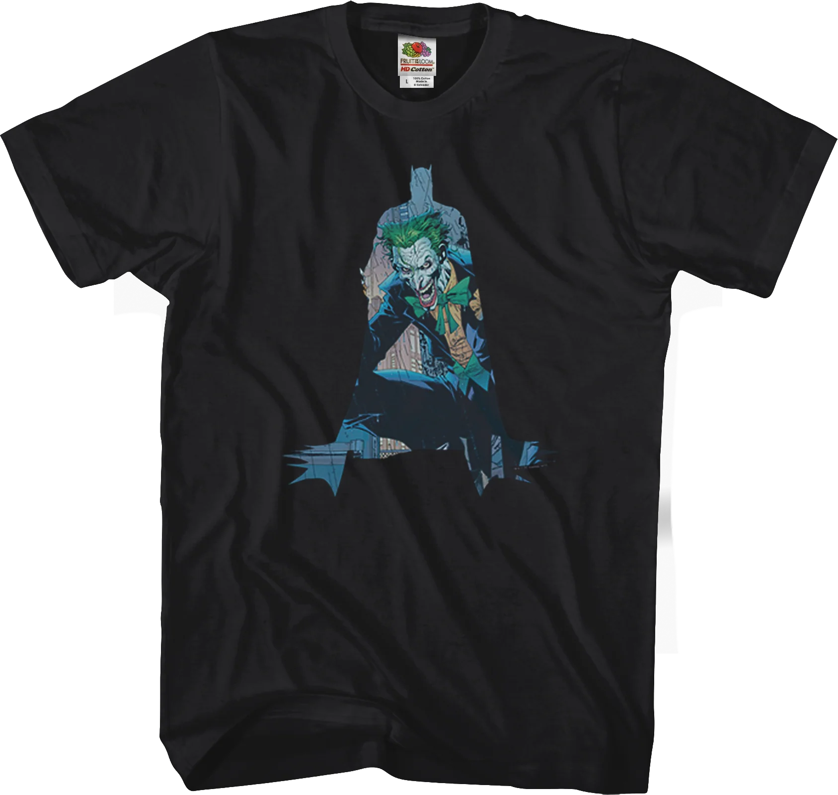 Joker In Silhouette Batman T-Shirt