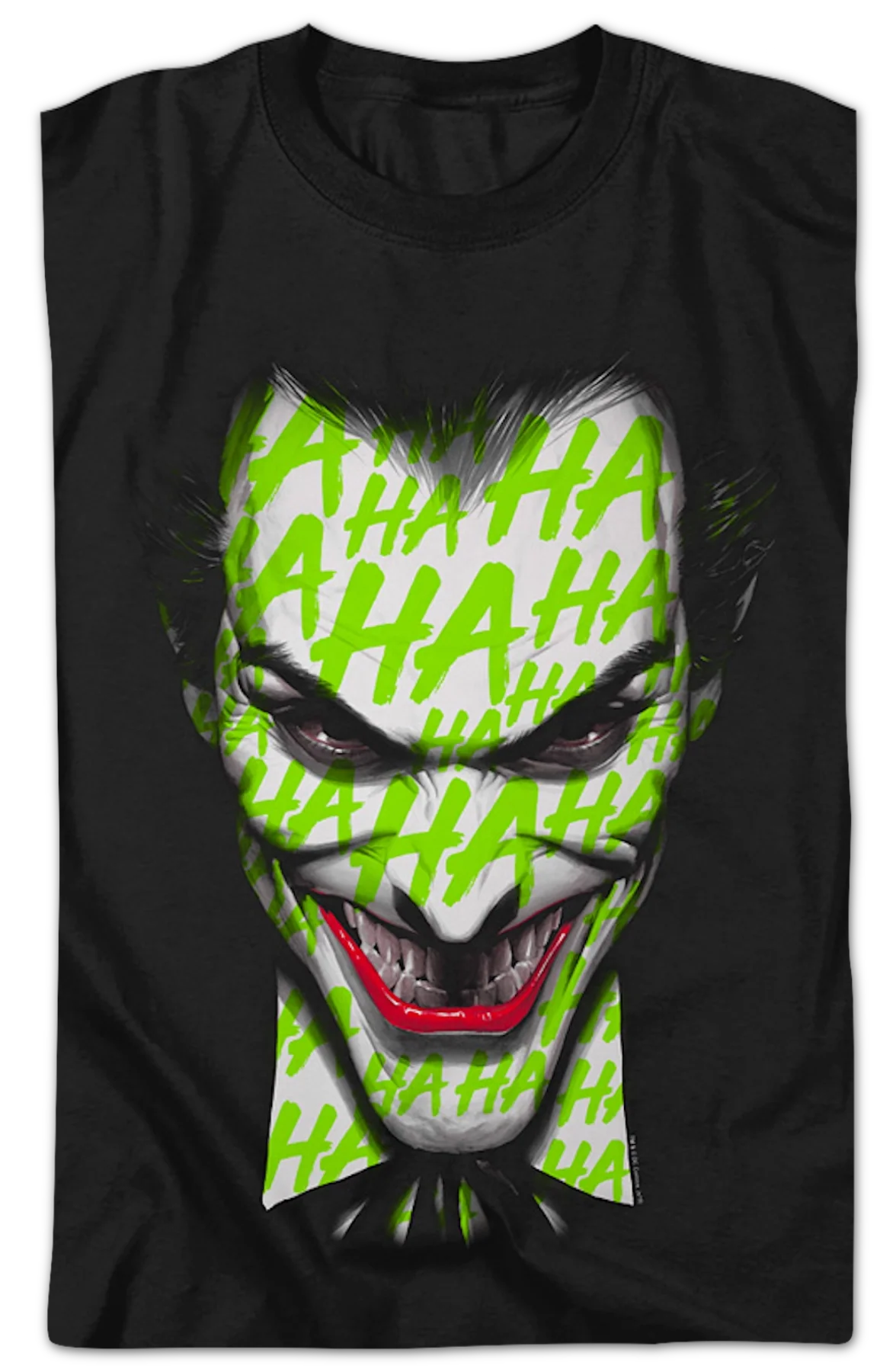 Joker Laughing DC Comics T-Shirt - Image 2