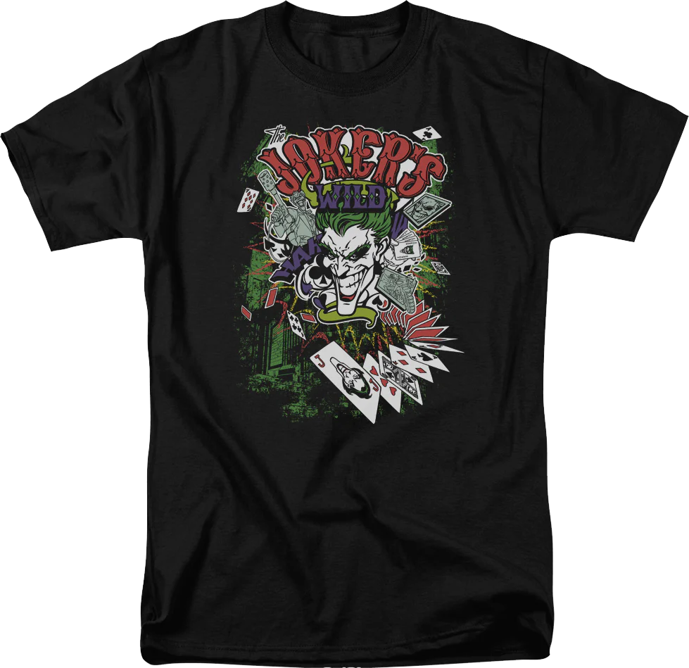Joker's Wild DC Comics T-Shirt