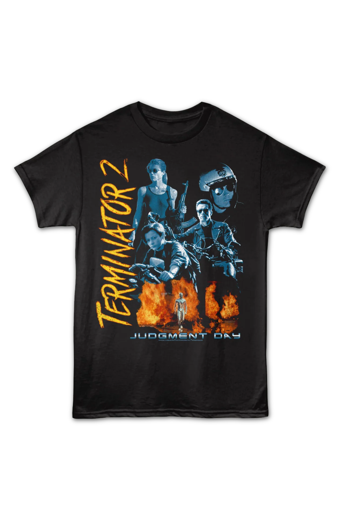 Judgment Day Collage Terminator 2 T-Shirt - Image 2