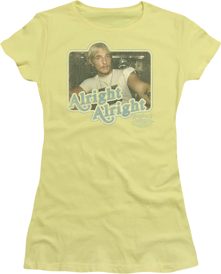 Junior Alright Alright Dazed and Confused Shirt
