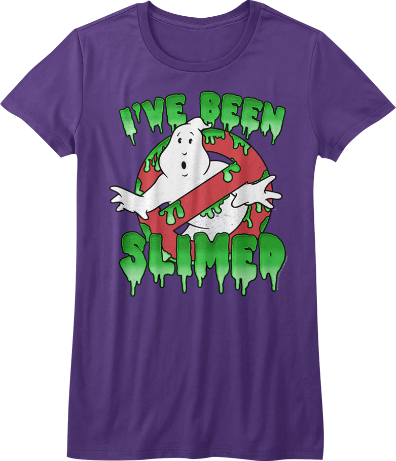 Junior I've Been Slimed Real Ghostbusters Shirt