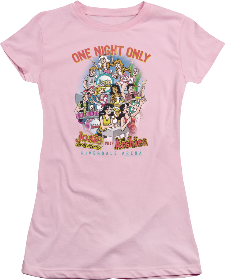 Ladies Josie and the Pussycats With the Archies Shirt