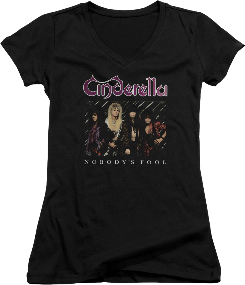 Junior Nobody's Fool Cinderella V-Neck Shirt