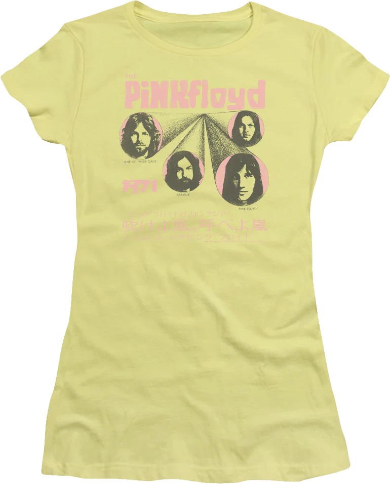 Junior One Of These Days Pink Floyd Shirt