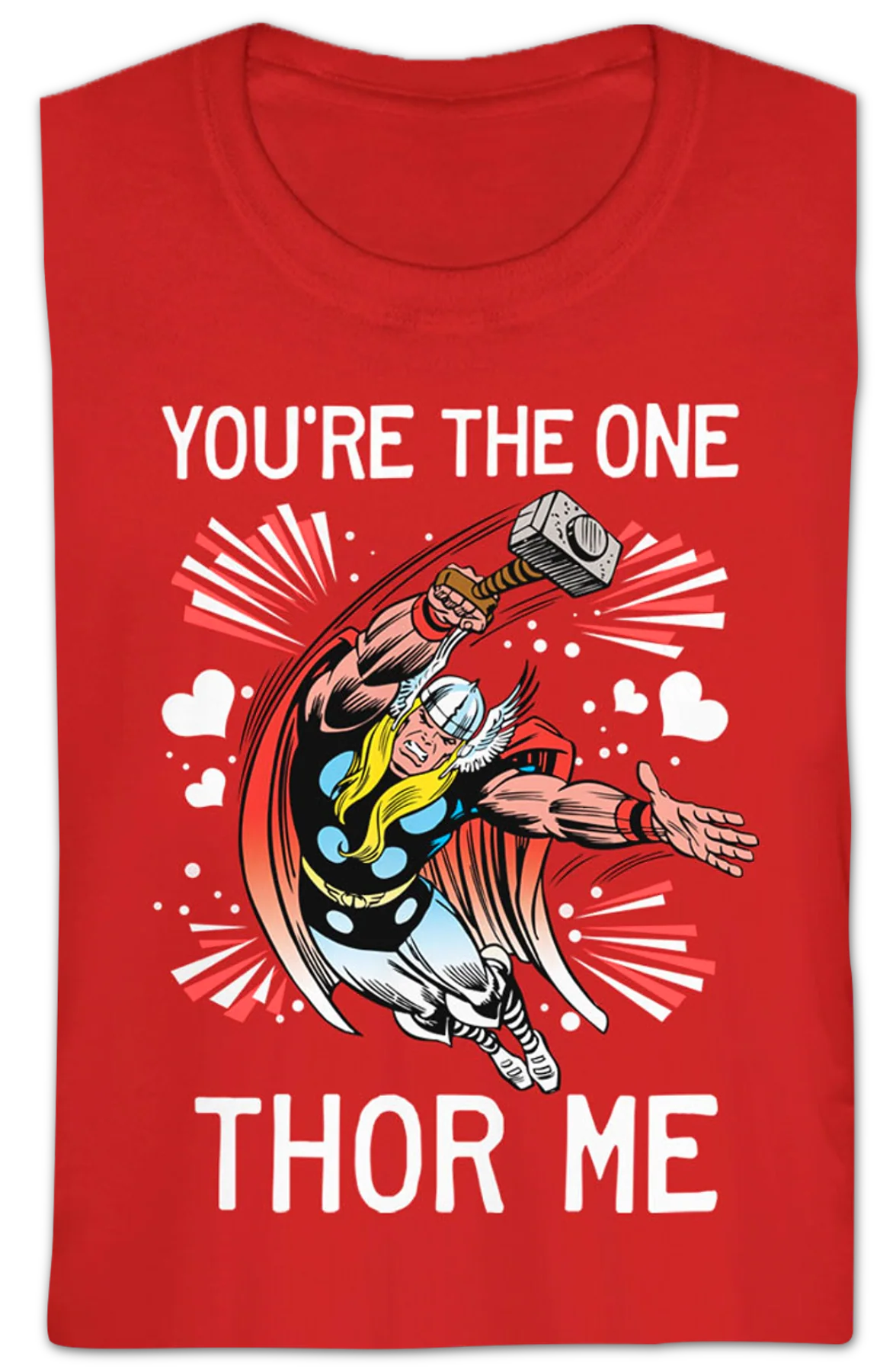 Junior You're The One Thor Me Marvel Comics Shirt - Image 2