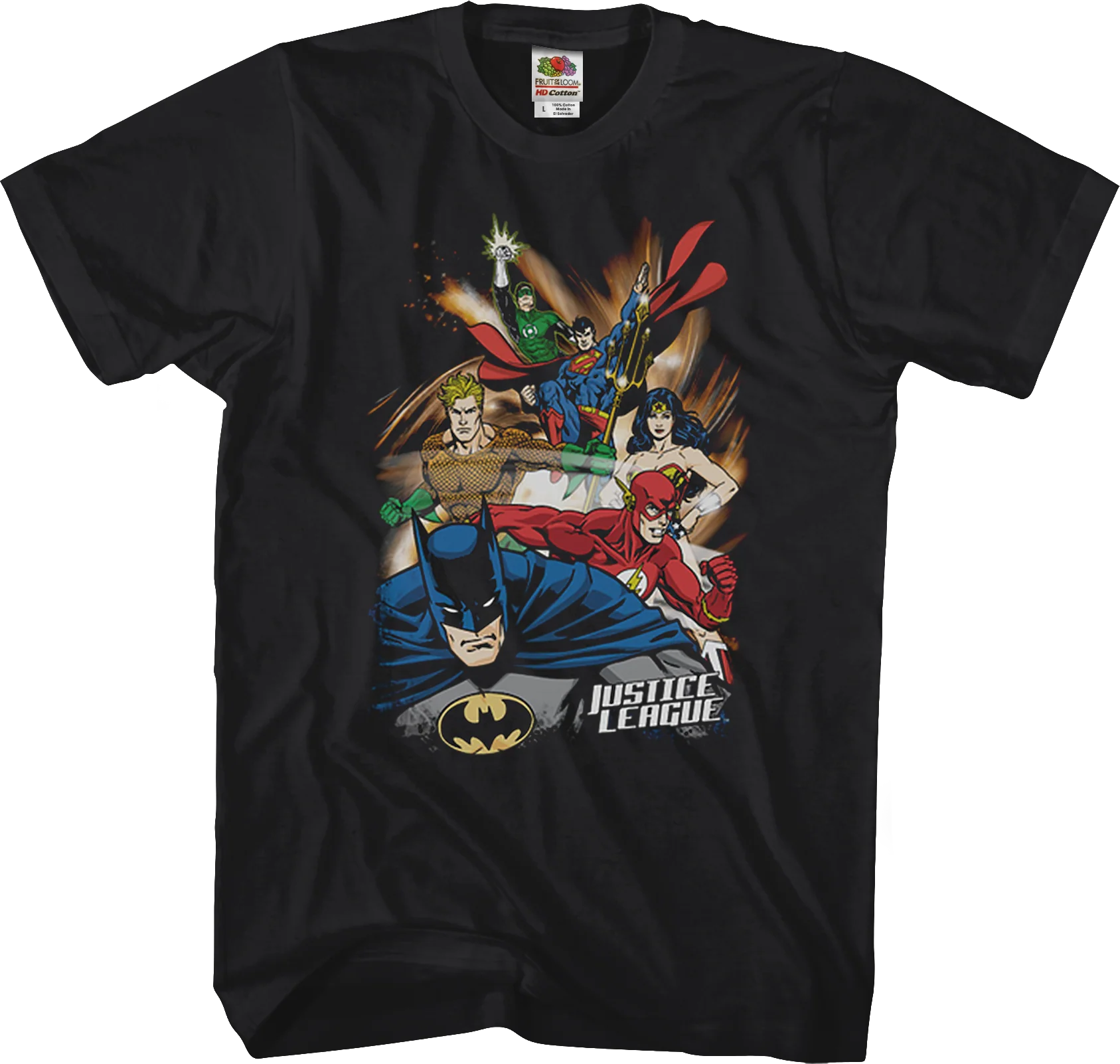 Justice League Collage DC Comics T-Shirt
