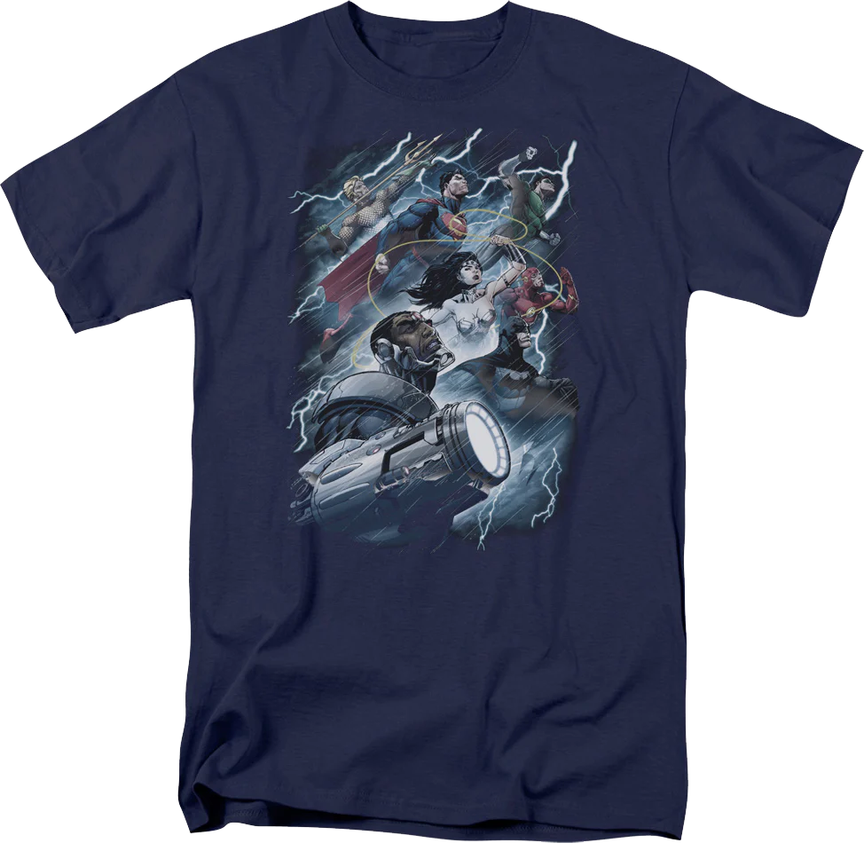 Justice League Heroes DC Comics T-Shirt