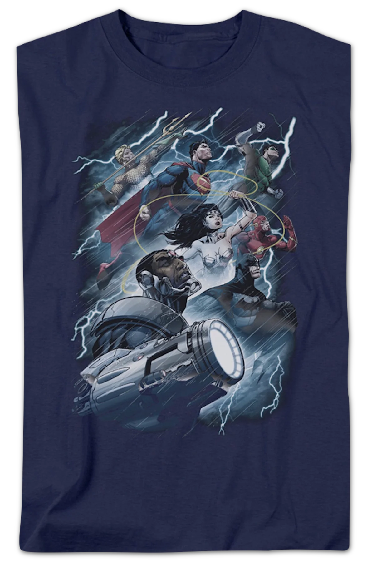 Justice League Heroes DC Comics T-Shirt - Image 2