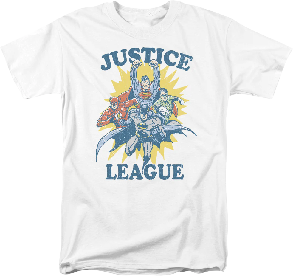 Justice League To The Rescue DC Comics T-Shirt