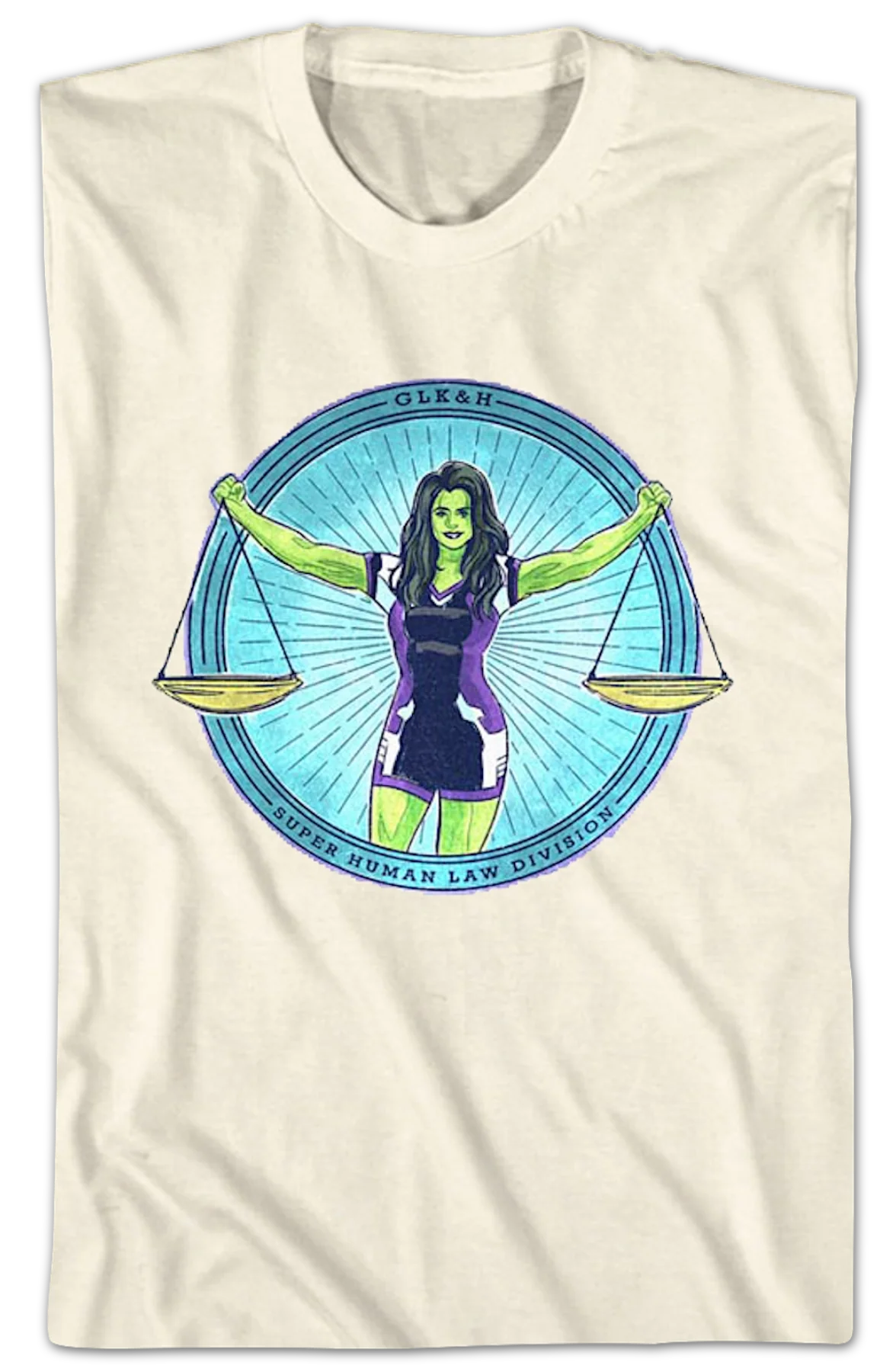 Justice She-Hulk Marvel Comics T-Shirt - Image 2
