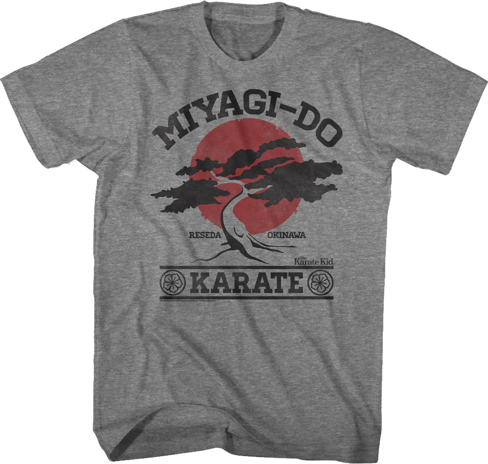 Karate Kid Miyagi-Do Bonsai Tree T-Shirt