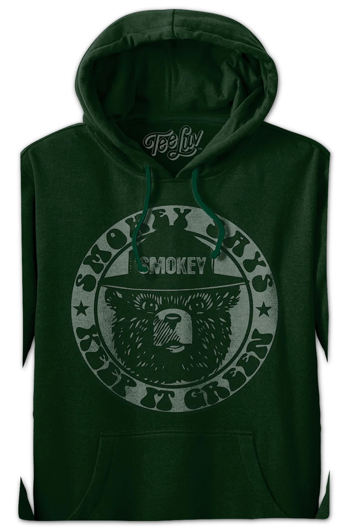 Keep It Green Smokey Bear Hoodie - Image 2