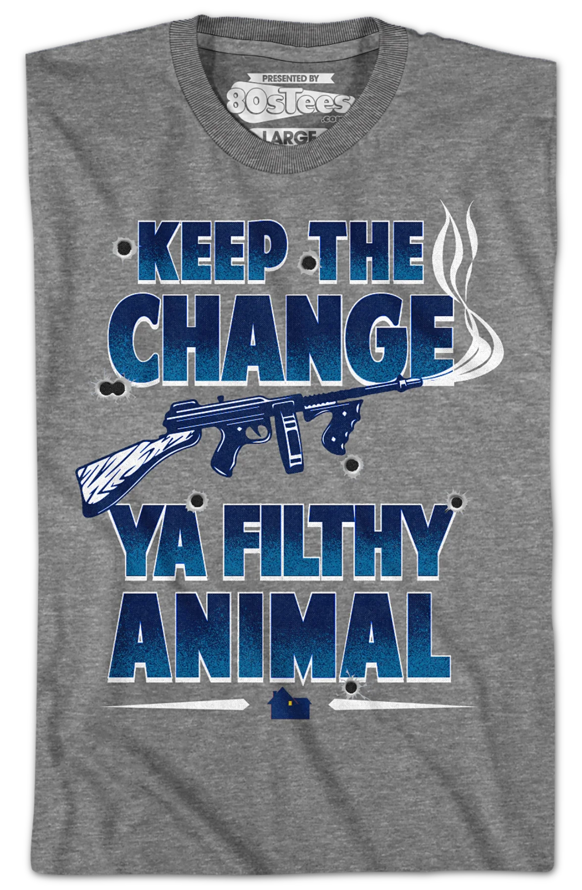 Keep The Change Ya Filthy Animal Home Alone T-Shirt - Image 2
