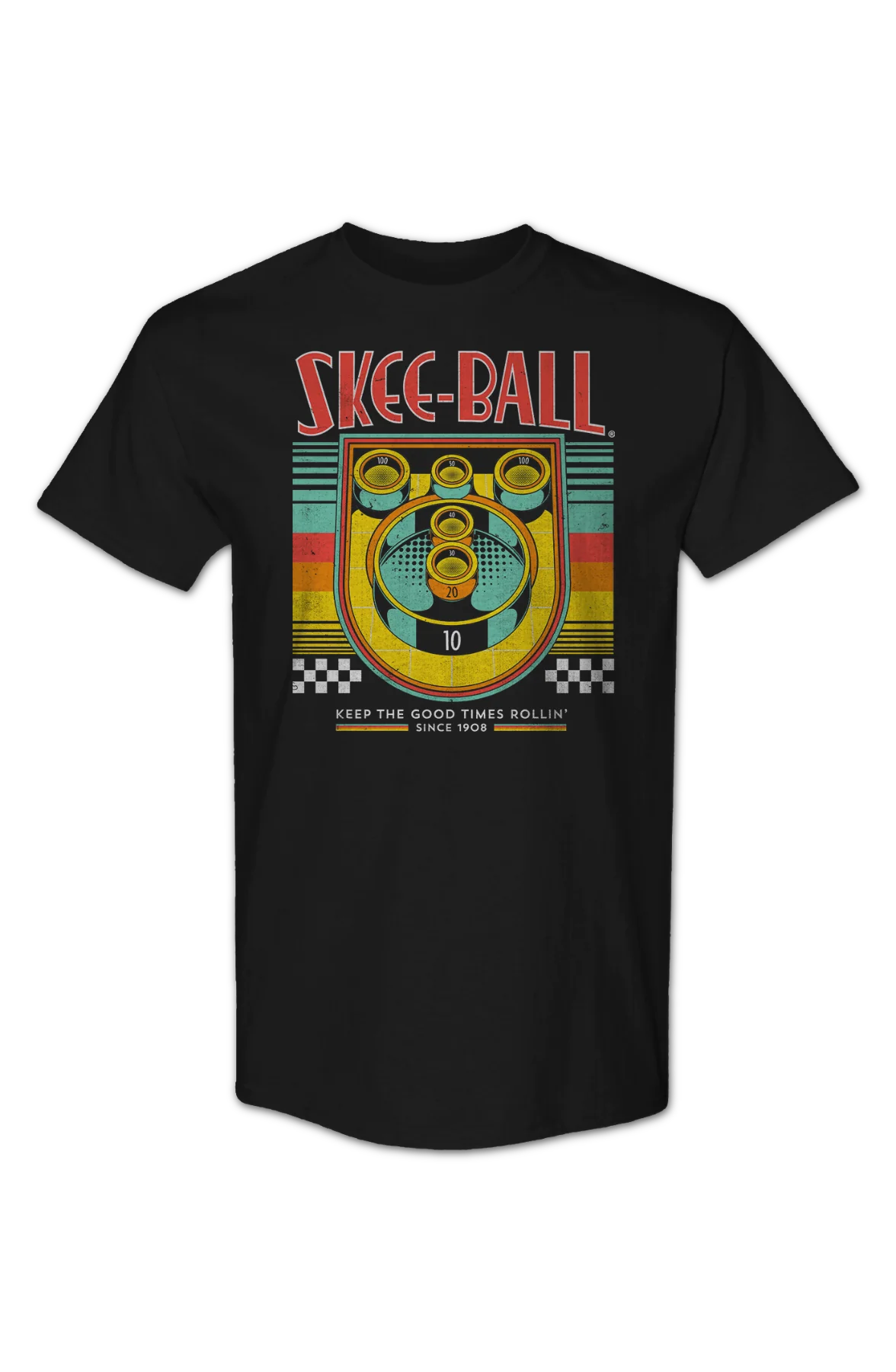 Keep The Good Times Rollin' Skee-Ball T-Shirt - Image 2