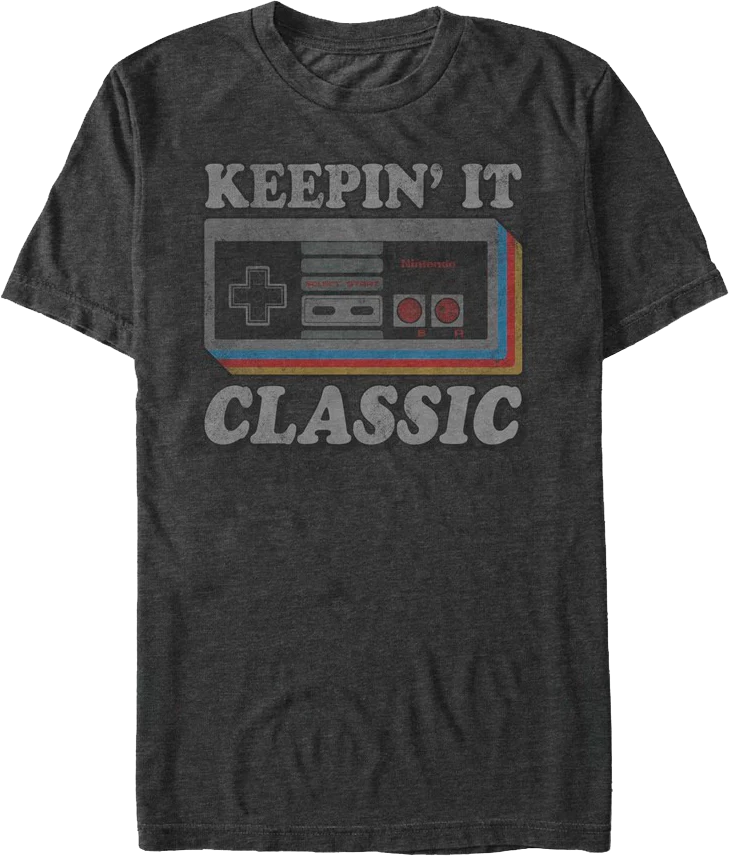 Keepin' It Classic Nintendo T-Shirt