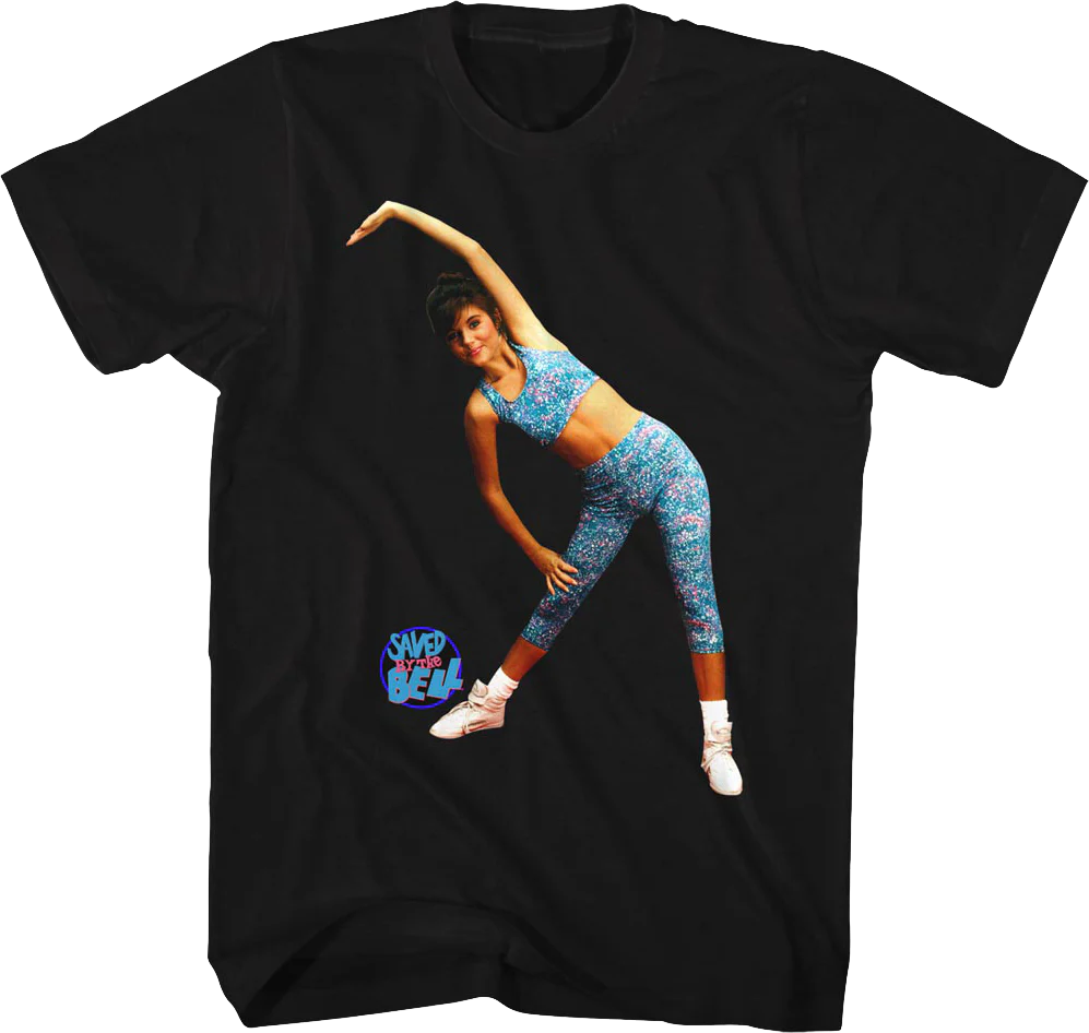 Kelly Kapowski Aerobics Saved By The Bell T-Shirt