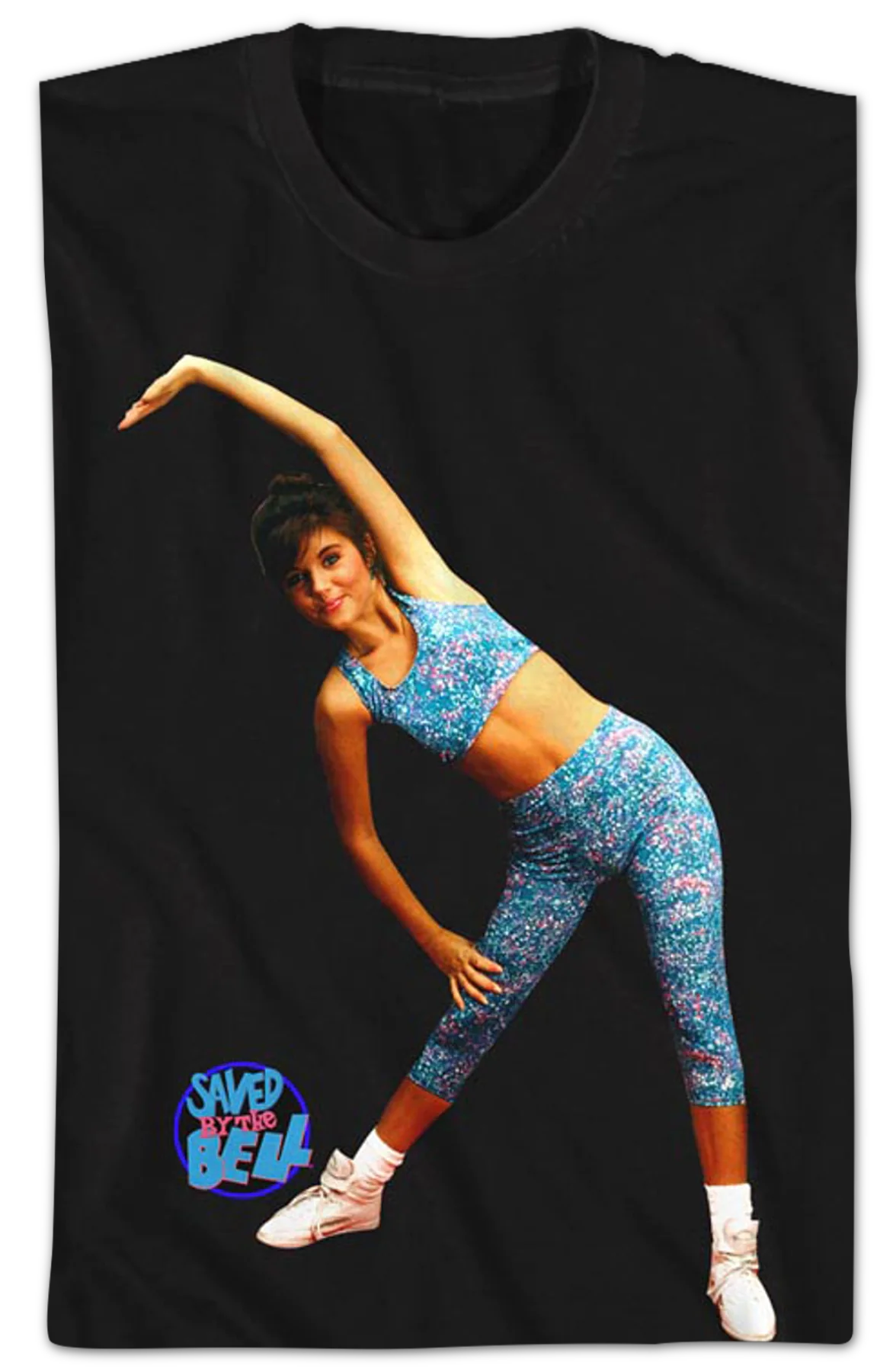 Kelly Kapowski Aerobics Saved By The Bell T-Shirt - Image 2