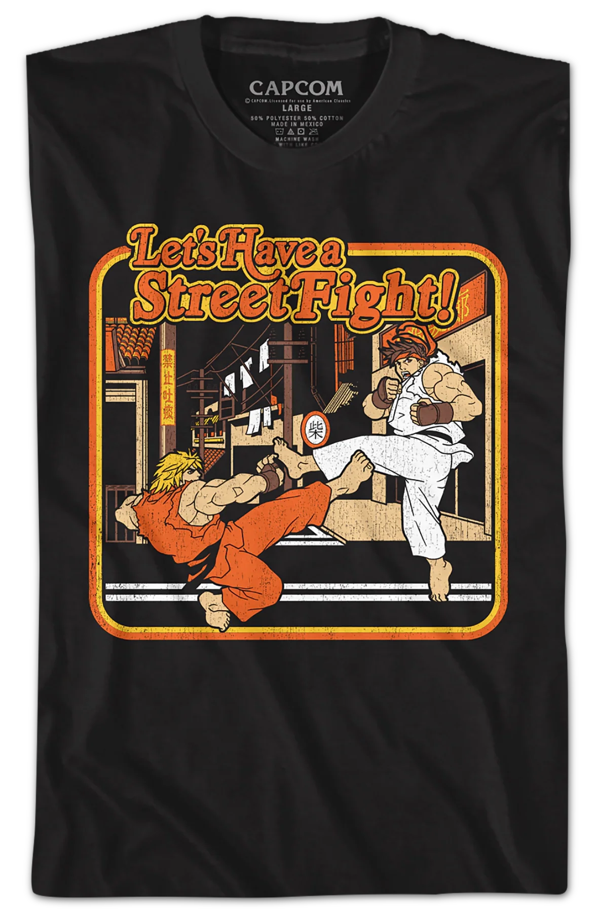 Ken Masters and Ryu Street Fighter T-Shirt - Image 2